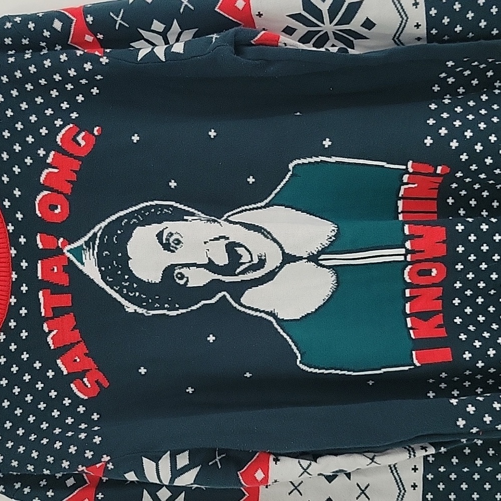 ELF Christmas Sweater Unisex 2XL - Picture 3 of 9